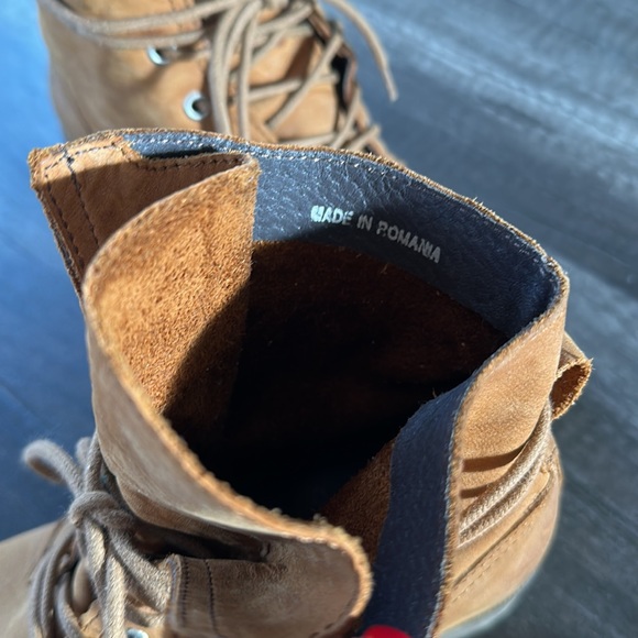 Hibou Frocata brown lace up boots size 36 - Picture 7 of 11